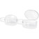 KW Pacifier Cases - Σετ 2 Σκληρές Θήκες για Πιπίλα Μωρού - Transparent 