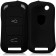 KW Θήκη Κλειδιού Porsche - Σιλικόνη - 2 Κουμπιά - Only Keyless - Black