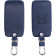 KW Θήκη Κλειδιού Renault -Συνθετικό Δέρμα - 4 Κουμπιά (only Keyless Go) - Dark Blue