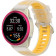 Λουράκι (20mm) Samsung Galaxy Watch FE / 7 / 6 / 5 / 5 Pro /4 (47/46/45/44/43/42/40mm) / Active / Active 2 / Huawei Watch GT 3 42mm / GT 3 Pro 43mm Techsuit Watchband W084 Σιλικόνης Yellow