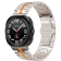 Λουράκι Samsung Galaxy Watch Ultra 47mm - Tech-Protect Stainless Line από Ανοξείδωτο Ατσάλι - Titanium / Orange