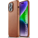 MUJJO Full Leather Case - Δερμάτινη Θήκη MagSafe - Apple iPhone 14 Pro Max - Tan