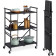 Navaris 3 Tier Folding Trolley / Rolling Utility Cart - Πτυσσόμενο Μεταλλικό Καρότσι / Τρόλεϊ Σερβιρίσματος με 3 Επίπεδα / Ράφια - Grey