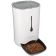 Navaris Automatic Pet Feeder with Timer - Αυτόματη Ταΐστρα Φαγητού με Χρονοδιακόπτη για Κατοικίδιο - 6L - White