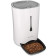 Navaris Automatic Pet Feeder with Timer - Αυτόματη Ταΐστρα Φαγητού με Χρονοδιακόπτη για Κατοικίδιο - 6L - EU & UK Plug - White