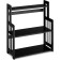 Navaris Bamboo Spice Rack - Ξύλινο Ράφι Καρυκευμάτων / Μπαχαρικών 3 Επιπέδων από Μπαμπού - Black