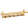 Navaris Bamboo Wall Coat Rack with Board - Κρεμάστρα Τοίχου με Ράφι από Μπαμπού