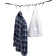 Navaris Car Clothes Hangers Strap - Ρυθμιζόμενη Κρεμάστρα Αυτοκινήτου / Ιμάντας για Ρούχα με 4 Γάντζους - Black