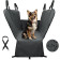Navaris Car Seat Cover with Side Walls - Αδιάβροχο Προστατευτικό Κάλυμμα Καθίσματος Αυτοκινήτου για Κατοικίδια - Black