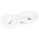 Navaris Ceramic Twin Feeding Bowl for Small Animals - Κεραμικό Διπλό Μπολ Φαγητού και Νερού για Μικρά Κατοικίδια - White