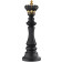 Navaris Chess Ornaments Statue Decor King - Διακοσμητικό Γλυπτό Σκακιού Βασιλιάς από Ρητίνη - 40.5 x 13 x 13 cm - Black King