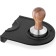 Navaris Coffee Tamper and Mat - Πατητήρι Καφέ από Ξύλο Καρυδιάς  με Βάση Σιλικόνης - 51 mm