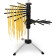 Navaris Collapsible Pasta Drying Rack - Βάση Στήριξης Ζυμαρικών - Black