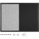 Navaris Combo Board Chalkboard / Textile - Διπλός Πίνακας Ανακοινώσεων με Μαγνητικό Μαυροπίνακα Κιμωλίας και Πίνακα από Ύφασμα Λινό με Πινέζες - 60 x 45 cm - Beige
