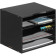 Navaris Document Organizer - Ξύλινο Ράφι / Βάση Οργάνωσης Εγγράφων από Μπαμπού - 33 x 26 x 24.5 cm - Black