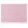 Navaris Linen Bulletin Board With Frame - Πίνακας Ανακοινώσεων με Πινέζες από Ύφασμα Λινό με Πλαίσιο MDF - 58 x 43 cm - White / Pink