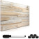 Navaris Magnetic Memo Board Whiteboard - Μαγνητικός Πίνακας Ανακοινώσεων - 40 x 60 cm - Stone Wall