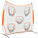 Navaris Quarterback Handball Net 8'x8' - Πτυσσόμενο Δίχτυ Προπόνησης για Ποδόσφαιρο & Χάντμπολ με Θήκη Μεταφοράς - 2.4m