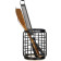 Navaris Utensils Holder - Θήκη για Μαγειρικά Σκεύη από Ξύλο και Μέταλλο - 14.5 x 17.5 cm - Black