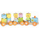 Navaris Wooden Toy Stacking Train - Ξύλινο Τρενάκι για 18+ Μηνών - Colourful