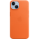 Official Apple Leather Case - Δερμάτινη Θήκη με MagSafe Apple iPhone 14 - Orange