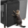 Ονυχοδρόμιο Navaris Cat Scratch Mat Sofa Shield Προστατευτικό Καναπέ από Γρατζουνιές Γάτας 130 x 45 cm Black
