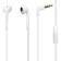 Puro Icon Earphones Handsfree Ακουστικά - White