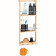 Ραφιέρα Μπάνιου Relaxdays Hanging Bathroom Caddy Επιτοίχια με 3 Ράφια από Μπαμπού 70 x 28.5 x 10 cm Natural