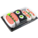 Rainbow Socks / Sushi Socks Box - Κουτί Σούσι με Κάλτσες Μέχρι τη Γάμπα από Βαμβάκι - Μέγεθος 41-46 - Salmon / Shrimp / Cucumber Maki - 3 Ζευγάρια