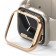 Ringke Bezel Styling - Θήκη από Ανοξείδωτο Ατσάλι - Apple Watch 9 / 8 / 7 41mm - Glossy Rose Gold