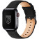 Rosso Deluxe Strap - Δερμάτινο Λουράκι Apple Watch Ultra2/Ultra1/SE/10/9/8/7/6/5/4 (49/46/45/44mm) - Black