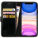 Rosso Element PU Θήκη Πορτοφόλι Apple iPhone 11 - Black