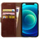 Rosso Element PU Θήκη Πορτοφόλι Apple iPhone 12 mini - Brown