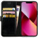 Rosso Element PU Θήκη Πορτοφόλι Apple iPhone 13 - Black
