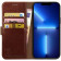 Rosso Element PU Θήκη Πορτοφόλι Apple iPhone 13 Pro - Brown