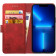 Rosso Element PU Θήκη Πορτοφόλι Apple iPhone 13 Pro - Red