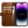 Rosso Element PU Θήκη Πορτοφόλι Apple iPhone 14 Pro - Brown