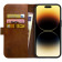 Rosso Element PU Θήκη Πορτοφόλι Apple iPhone 14 Pro Max - Brown