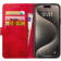 Rosso Element PU Θήκη Πορτοφόλι Apple iPhone 15 Pro - Red 