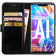 Rosso Element PU Θήκη Πορτοφόλι Huawei Mate 20 Lite - Black