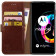 Rosso Element PU Θήκη Πορτοφόλι Motorola Edge 20 Lite - Brown 