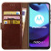 Rosso Element PU Θήκη Πορτοφόλι Motorola Moto E20 - Brown