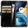 Rosso Element PU Θήκη Πορτοφόλι Motorola Moto G22 / E32 / E32s - Black