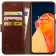 Rosso Element PU Θήκη Πορτοφόλι OnePlus 9 - Brown