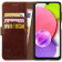 Rosso Element PU Θήκη Πορτοφόλι Samsung Galaxy A03s - Brown