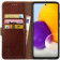Rosso Element PU Θήκη Πορτοφόλι Samsung Galaxy A72 - Brown