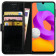 Rosso Element PU Θήκη Πορτοφόλι Samsung Galaxy M22 / A22 - Black