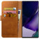 Rosso Element PU Θήκη Πορτοφόλι Samsung Galaxy Note 20 Ultra - Light Brown