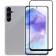 Σετ Διάφανη Θήκη Σιλικόνης & Full Face Tempered Glass - Samsung Galaxy A35 - Vivid Set Gelly Case & Full Face Tempered Glass - Transparent / Black