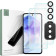 Σετ Tempered Glass 2 x Αντιχαρακτικά Προστατευτικά Οθόνης και 1 x Κάμερας - Samsung Galaxy A55 - Tech-Protect Supreme Set - Clear